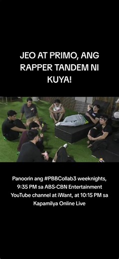 Jeo at Primo rap tandem PBB: panoorin ang PBBCollab3