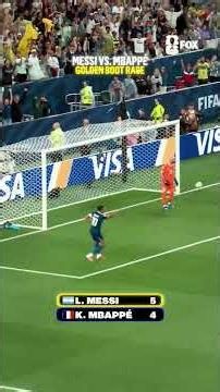 Messi and Mbappé went back and forth this summer atop The Great Golden Boot Race