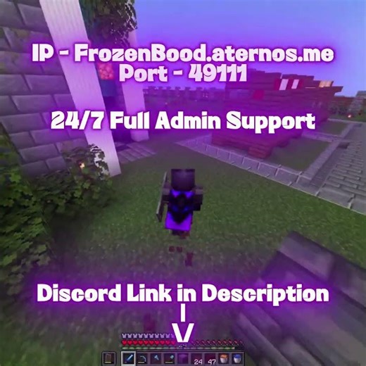 24/7 Server For Bedrock And Java Both | #server #minecraft #24/7server |