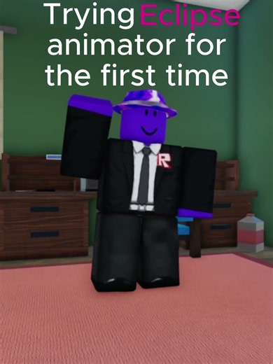 Trying eclipse animator for the first time, old trend, maybe im back to my roblox animations