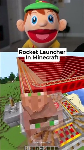 Rocket Launcher In Minecraft!