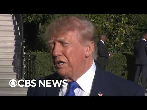 Trump reacts to controversial attack ad targeting Amy Acton and Musk's satellite slowdown in Ukraine