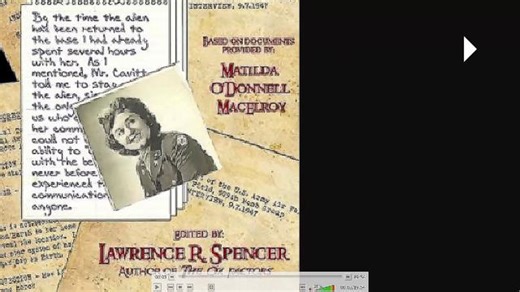 The Alien Interview from Notes of Matilda sent to Spencer is Analyzed as complete fake - Update 2026