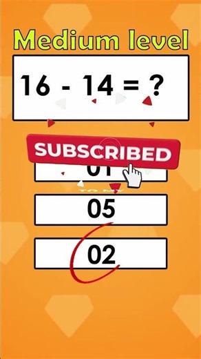 Quick Math practice
