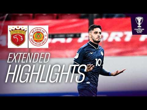 CÔNG AN HÀ NỘI WIN A FIVE-GOAL THRILLER! | Shanghai Port vs Công An Hà Nội | Highlights ACL Elite™