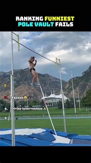 Pole Vault Fails That Get Worse 😭 #funnyclips #epicfails #usa