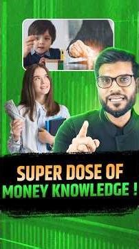Super Dose of MONEY Knowledge ! #shorts #money #youtubeshorts by Dr. #arvindarora