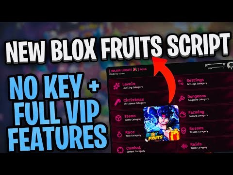 [🌐 Control ] NEW BLOX FRUITS SCRIPT *NO KEY* (Roblox) | FULL VIP FEATURES UPDATE 29