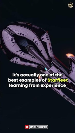 The Avenger's Secret Evolution In Star Trek #shorts