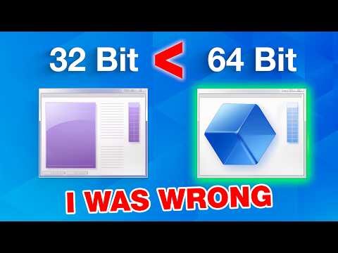 I Was WRONG About 32-Bit Apps