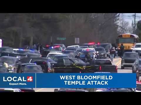 What we know so far in shooting, crash at West Bloomfield temple