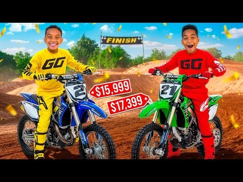 DJ & KYRIE RACED DIRT BIKES!