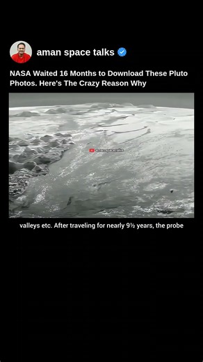 NASA Waited 16 Months to Download These Pluto Photos. Here's Crazy Reason Why #space #nasa #shorts