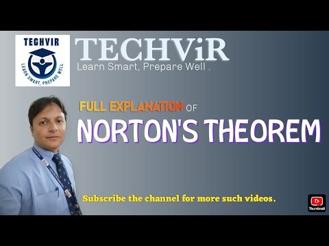 Norton’s Theorem Explained | Solved Example | Network Analysis