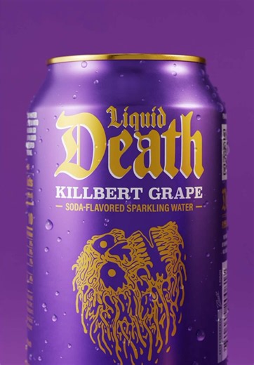 🚨🍇NEW Killbert Grape Soda-Flavored Sparkling 🍇🚨Grape soda that you won’t believe is not grape soda. Our newest soda-flavored sparkling water has insane grape soda flavor but only 2 grams of sugar and no caffeine. Learn that your whole childhood was a lie when you get Killbert Grape in 12oz 12-packs. It just dropped on Amazon right now. Link in bio.