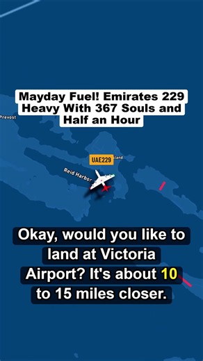 “MAYDAY FUEL!” Emirates 229 Heavy With 367 Souls and Half an Hour Left #aviation #emergency
