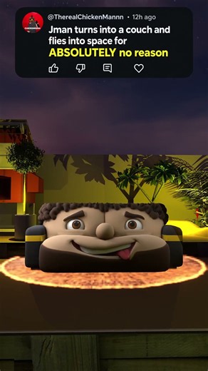 flying couch