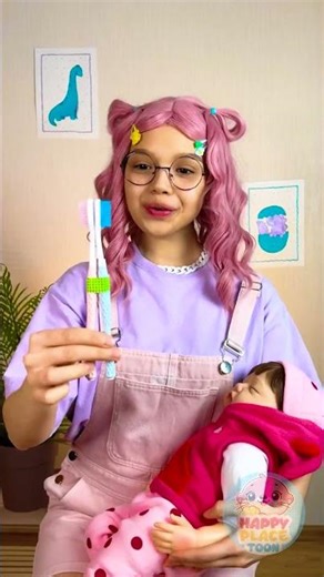 🪥 Crafting a Whimsical Toothbrush Trick for a Bright Smile! 😁 #DIY #Kids