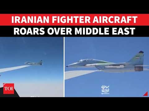 HUGE! Iran Flies Russian Fighter Aircraft Over U.S. Ally Nation UNDETECTED During Khamenei Funeral