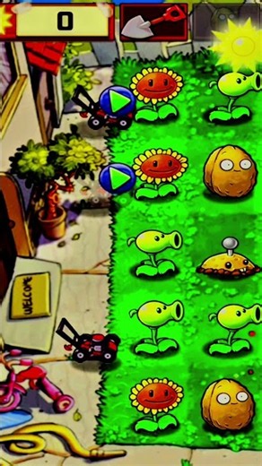 Zombie Attack! 🌻🔥 Plants vs Zombies #Shorts