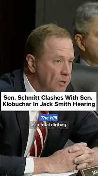 Sen. Schmitt and Sen. Klobuchar clash during Jack Smith Senate hearing