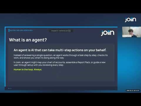 Joiin AI Features Explained: AskJoiin, Report Builder Agent & MCP Demo: Webinar 1 – APAC
