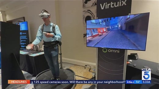 This VR treadmill lets you walk inside games - Rich On Tech