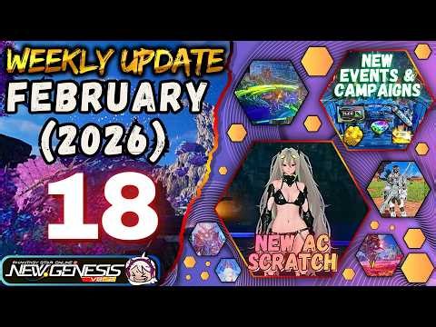 [PSO2:NGS] - FEBRUARY_18 UPDATE 2025 (🤗Steam)