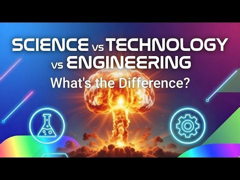 Science vs Technology vs Engineering: Clear Differences Explained with Examples(RiverDam & Aircraft)