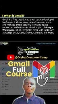 Gmail Masterclass for Beginners | What is Gmail? Features, Benefits & Why It’s So Popular