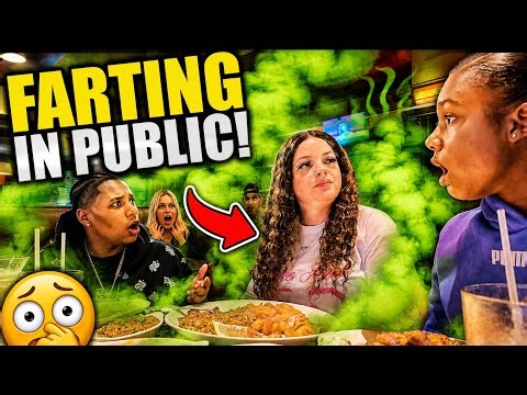 CONSTANTLY FARTING IN THE RESTAURANT PRANK.. EMBARRASSING