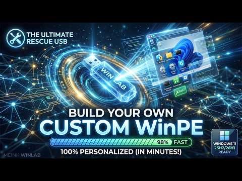 How to Create Your Own WinPE in Minutes! (Step-by-Step)