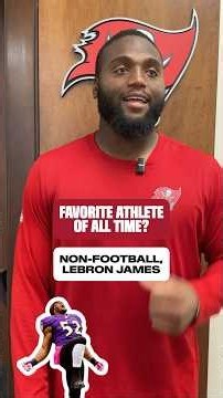 David Walker = Big Disney guy ðŸª„ #nfl #buccaneers #davidwalker #gettoknow #tampabay #hobbies