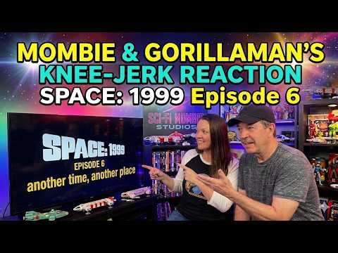 Mombie & Gorillaman Knee-Jerk Reaction of Space 1999 Episode 6 "Another Time, Another Place."