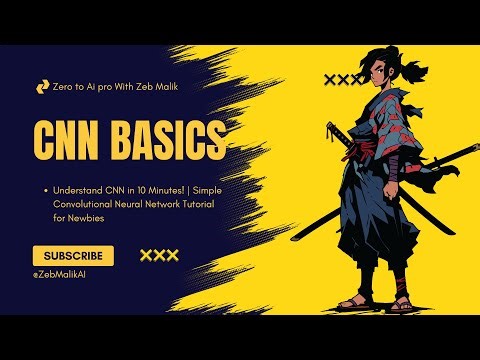 CNN Explained for Beginners | Convolutional Neural Network Made Easy | Zero to AI Pro