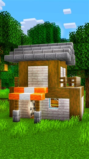 Minecraft Easy Aesthetic House....🤔 (Payphone) #minecraft #shorts