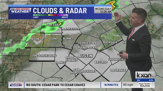 Strong storms possible overnight and later Wednesday | KXAN forecast (May 5)