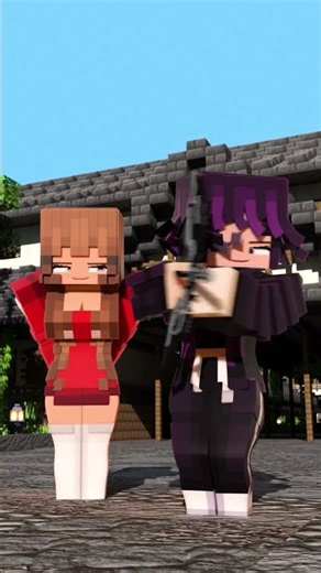How Did She Do THAT?! - MAIZEN Minecraft Animation #shorts #minecraftanimation