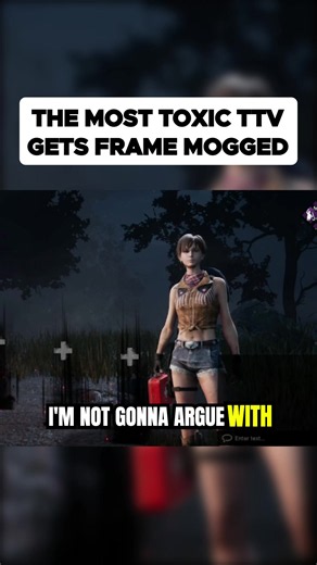 TOXIC TTV Gets Mogged #dbdclips #dbdmoments #deadbydaylightsurvivor #dbd #deadbydaylighttok #deadbydaylightmoments #dbdvideos #dbdclip #gaming #dbdkiller #game #gamingmoments #deadbydaylightkiller #bubba #epidemy #fyp #toxic #dbdcreator