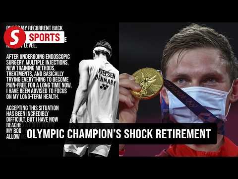 Two-time Olympic badminton champ Axelsen retires