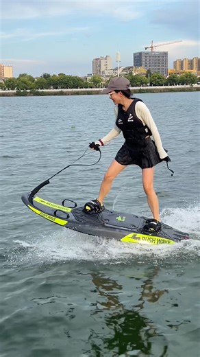 RUSH WAVE ,Gasoline-powered surfboard, floating on the water #rushwave #Surfing #surfboard #gasolinesurfboard | RUSH WAVE