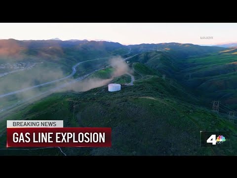 Shelter-in-place order issued following gas line explosion in Castaic
