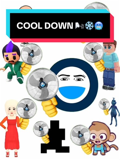 The gang is here to help ❄️🥶❄️ #pokigames #cooloff #poki #fan | play game