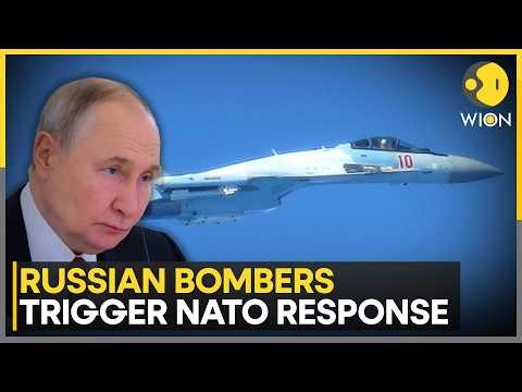 Russian TU-22M3 Bombers Buzz NATO Airspace | WION