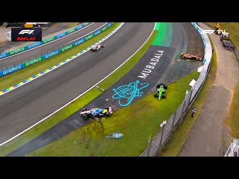 The 10 biggest F1 crashes of 2025