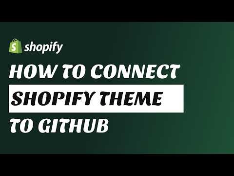 How to Connect Shopify Theme to GitHub (Step-by-Step Tutorial for Version Control & Deployment)