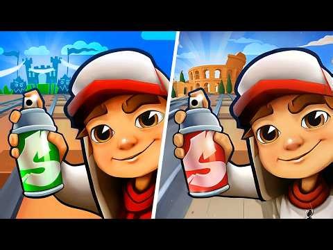 Subway Surfers World Tour Fantasy Fest 2026 VS Subway Surfers World Tour Rome, Subway Surf