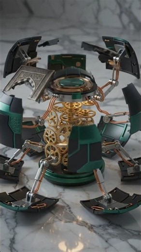✨ Green Capsule to Mini Mosque | Amazing Islamic AI Transformation 🕌💚 #islamicvideo #shortvideo