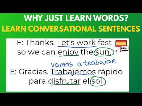 Improve Your Spanish with Conversations - Learn conversational sentences! #1 (Cleaning the house)