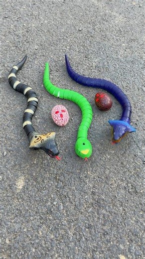 Realistic Green Remote Control Snake Unboxing 😍